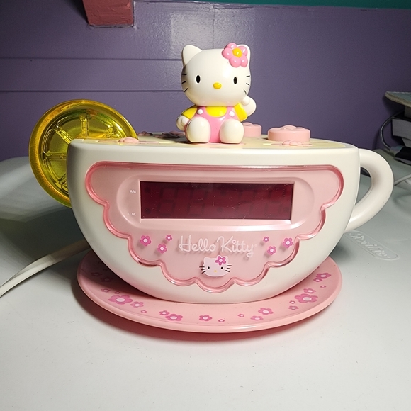 Sanrio Other Sanrio Hello Kitty Teacup Alarm Clock Poshmark
